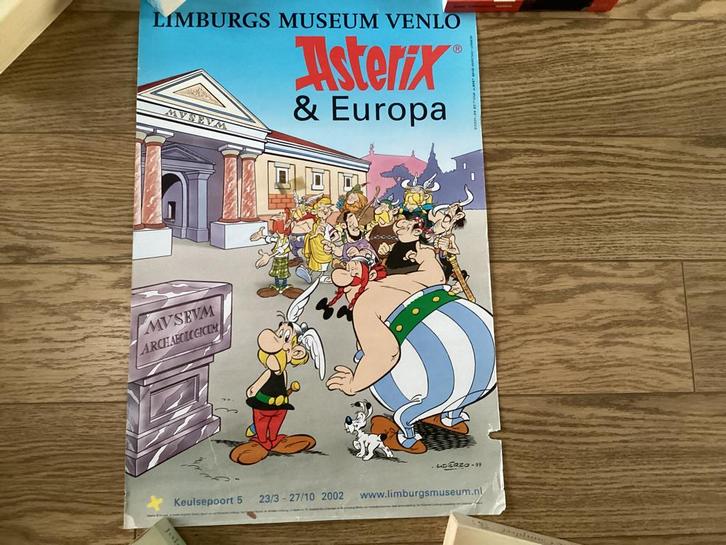 Diverse Strip posters oa. Asterix, Franka, Suske en Wiske, Boeken, Stripboeken, Gelezen, Eén stripboek, Ophalen of Verzenden