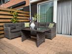 Loungeset tuinset buiten Garden Impression compleet, Tuin en Terras, Tuinsets en Loungesets, Ophalen, Gebruikt, Wicker