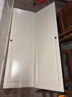 Ikea Pax kastdeuren (2x) 50x159cm + lades, creme wit, Ophalen, Minder dan 50 cm, Zo goed als nieuw, 150 tot 200 cm