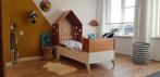 Prachtig handgemaakt bed, Ophalen, Gebruikt, 70 tot 85 cm, 140 tot 160 cm