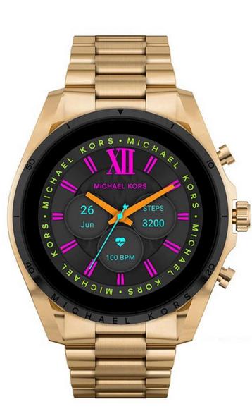 Gen 6 Bradshaw Display Smartwatch MKT5138 goudkleurig beschikbaar voor biedingen