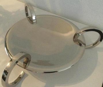 Eichholtz zilver schaal decoratie schaal beschikbaar voor biedingen