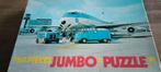 Vintage Jumbo puzzel Schiphol KLM FINNAIR., Hobby en Vrije tijd, Ophalen of Verzenden, Minder dan 500 stukjes, Gebruikt, Legpuzzel