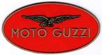 Moto Guzzi stoffen opstrijk patch embleem #4, Verzenden, Nieuw