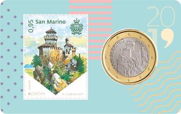 Stamp en Coincard nr 3 San Marino 2019 beschikbaar voor biedingen