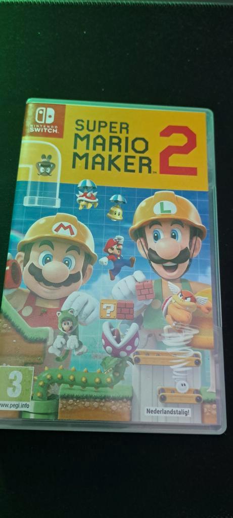Super Mario Maker 2 - Nintendo Switch, Spelcomputers en Games, Games | Nintendo Switch, Zo goed als nieuw, Platform, 3 spelers of meer