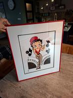 Betty Boop Poster Ingelijst, Antiek en Kunst, Ophalen of Verzenden