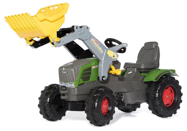 Fendt 211 Vario met voorlader Rolly Toys 611058 Traptractor, Kinderen en Baby's, Speelgoed | Buiten | Voertuigen en Loopfietsen