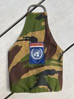 Armband Woodland met embleem The Netherlands (VN/UN), Verzamelen, Ophalen of Verzenden, Landmacht, Nederland, Embleem of Badge
