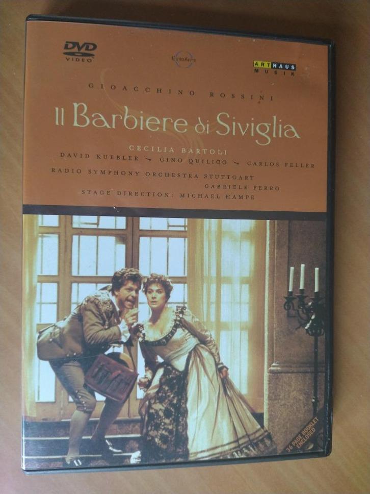 DVD Il Barbiere di Siviglia, Cd's en Dvd's, Dvd's | Muziek en Concerten, Zo goed als nieuw, Alle leeftijden, Ophalen of Verzenden