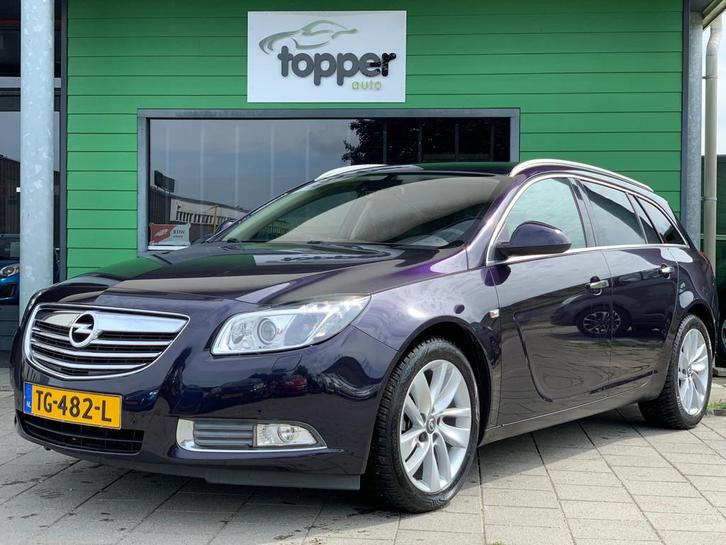 Opel Insignia Sports Tourer 1.4 Turbo EcoFLEX Cosmo | Vol Op, Auto's, Opel, Bedrijf, Te koop, Insignia, ABS, Airbags, Airconditioning