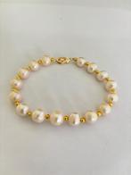 Prachtige Parel Armband met Witte Akoya Parels 7mm 14K Goud, Sieraden, Tassen en Uiterlijk, Armbanden, Ophalen of Verzenden, Nieuw