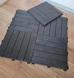 5x vlondertegels WPC composiet balkontegels terras tegels, Tuin en Terras, Terrasdelen en Vlonders, Ophalen of Verzenden, Zo goed als nieuw