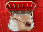 Antiek VINERS Dessert Bestek in Cassette, Ophalen of Verzenden