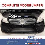 W205 C43 AMG Voorbumper COMPLEET Mercedes C Klasse 43 bumper, Gebruikt, Voor, Mercedes-Benz, Ophalen of Verzenden