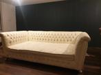 Bretz Lounge Bank - Leer - Driepersoons-250x135x87, Ophalen, Gebruikt, 125 tot 150 cm, Driepersoons