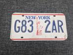 Kentekenplaat New York USA Nummerplaat nummerbord License NY, Ophalen of Verzenden, Gebruikt, Auto's
