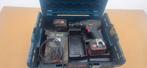Bosch GSR 14,4 VE met 2 accu's in sortimo koffer, Gebruikt, Variabele snelheid, Ophalen of Verzenden, Boor- en Schroefmachine