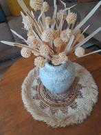 Kunst plant Inc pot en onderzetter handwerk, Ophalen, Zo goed als nieuw