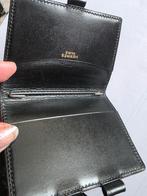 Hermes zwart box-leer kaarthouder, Ophalen of Verzenden, Gebruikt, Zwart, Leer