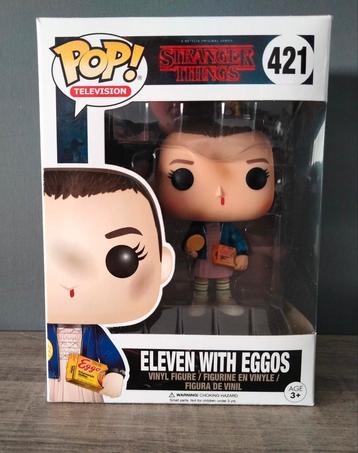 421 Eleven With Eggos Stranger Things Funko Pop 