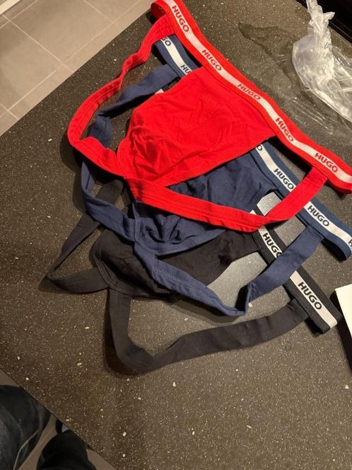 Hugo boss, jocks jockstrap, maat L, per stuk of 3 stuks, Kleding | Heren, Ondergoed, Slip, Zwart, Ophalen of Verzenden