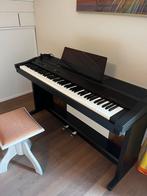 Roland piano HP-3000S Incl stoeltje, Muziek en Instrumenten, Gebruikt, Piano, Zwart, Ophalen