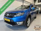 Dacia Sandero 0.9 TCe Stepway Lauréate*NwAPK*Leder*Navi*Air, Voorwielaandrijving, Gebruikt, Zwart, Blauw