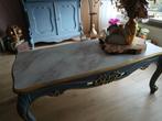Gepimte salontafel breedte 56 cm lengte 112, Huis en Inrichting, Tafels | Salontafels, Ophalen, Gebruikt, 100 tot 150 cm, 50 tot 75 cm