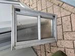 Aluminium schuifraam 60 x 40 cm, Ophalen, Gebruikt, Minder dan 75 cm, Raamkozijn