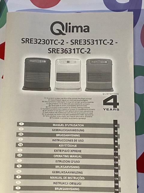 Qlima kachel, Huis en Inrichting, Kachels, Zo goed als nieuw, Vrijstaand, Petroleumkachel, Overige brandstoffen, Ophalen