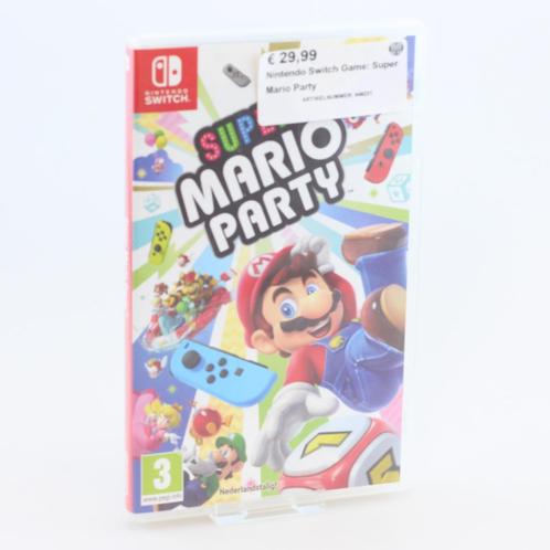 Nintendo Switch Game: Super Mario Party, Spelcomputers en Games, Spelcomputers | Nintendo Switch, Zo goed als nieuw