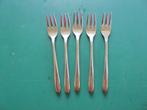 Amefa 18-10 5 gebakvorkjes 14.5 cm, Ophalen of Verzenden, Rvs of Chroom