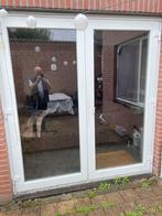 Kunststof Tuindeuren - gebruikt, Doe-het-zelf en Verbouw, Ophalen, Kunststof, Gebruikt, 120 cm of meer