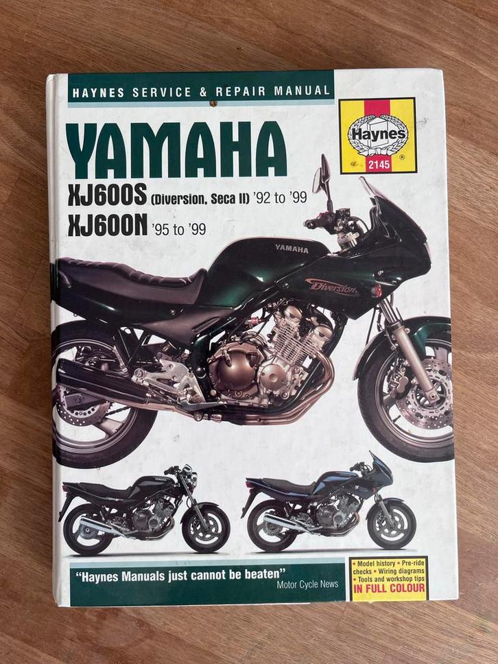 Haynes Werkplaats Handboek Yamaha XJ600, Boeken, Motoren, Gelezen, Merk of Model, Ophalen of Verzenden