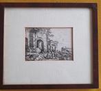 Prachtig etsje door Jonas Umbach ( 1624-1700), Ophalen of Verzenden