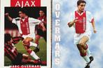 2 spelerskaarten Marc Overmars AFC Ajax Amsterdam, Ophalen of Verzenden, Zo goed als nieuw, Ajax, Spelerskaart