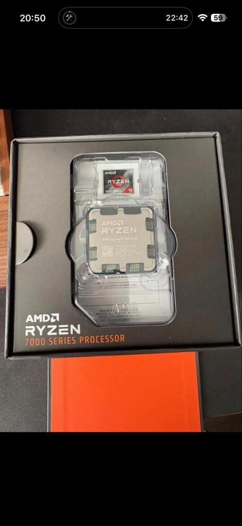 AMD Ryzen 9 7950X3D CPU, Computers en Software, Processors, Nieuw, 16-core, 4 Ghz of meer, Ophalen