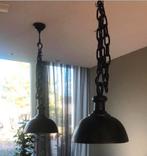 Industiele hanglampen., Huis en Inrichting, Lampen | Hanglampen, Ophalen of Verzenden, Zo goed als nieuw, Minder dan 50 cm