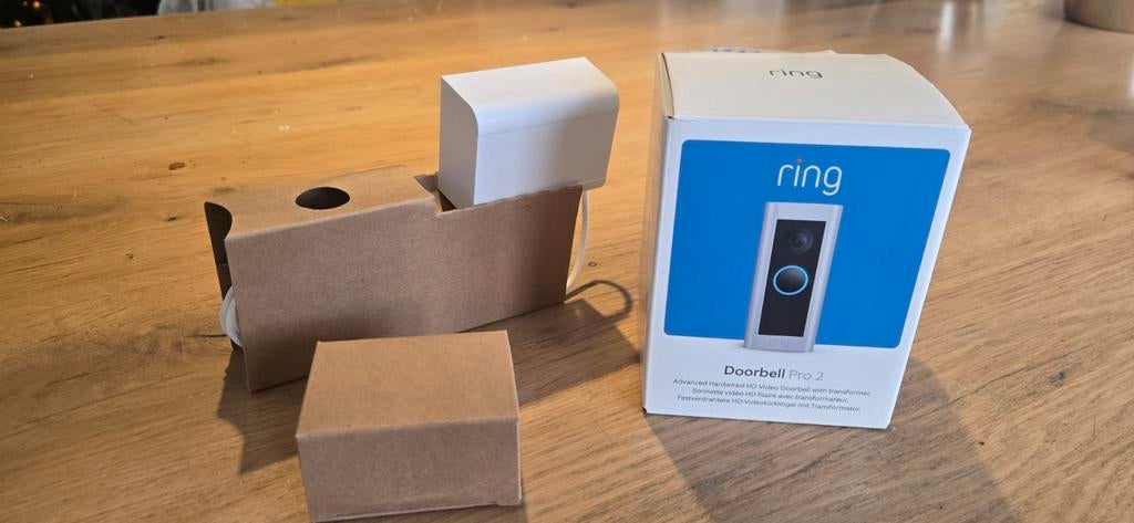 Ring deurbelcamera pro 2, Huis en Inrichting, Deurbellen, Ophalen of Verzenden, Nieuw