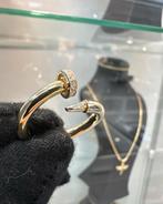 Prachtige 14k gouden spijker ring, Ophalen of Verzenden, Nieuw, Goud, Dame