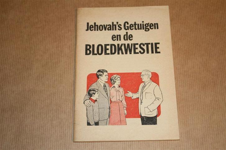 Jehovah's Getuigen en de bloedkwestie. 1977., Boeken, Godsdienst en Theologie, Gelezen, Ophalen of Verzenden