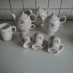 Jet  douwe egberts zarah en noa  eierdopjes theepot, enz, Overige typen, Ophalen of Verzenden, Zo goed als nieuw, Overige stijlen