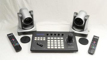 2 x Broadcast PTZ Cameras en controler beschikbaar voor biedingen