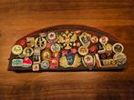 Vintage Russian Soviet Military Cap Hat Pins And Patches, Ophalen of Verzenden, Zo goed als nieuw