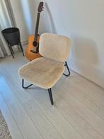 Nette teddy fauteuil, net gereinigd, Ophalen, Wit, Zo goed als nieuw, Metaal
