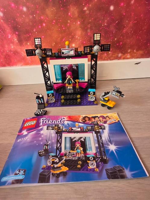 Lego Friends 41117 Popster TV-studio, Kinderen en Baby's, Speelgoed | Duplo en Lego, Zo goed als nieuw, Ophalen of Verzenden