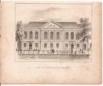 Amsterdam. Kerk der Herstelde Luth. Gemeente 1844 beschikbaar voor biedingen
