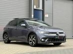 Volkswagen Polo 1.0 TSI R-Line 3x|DSG|Pano|I.Q|ACC|CarPlay, Auto's, Volkswagen, Stof, Gebruikt, Bedrijf, Grijs