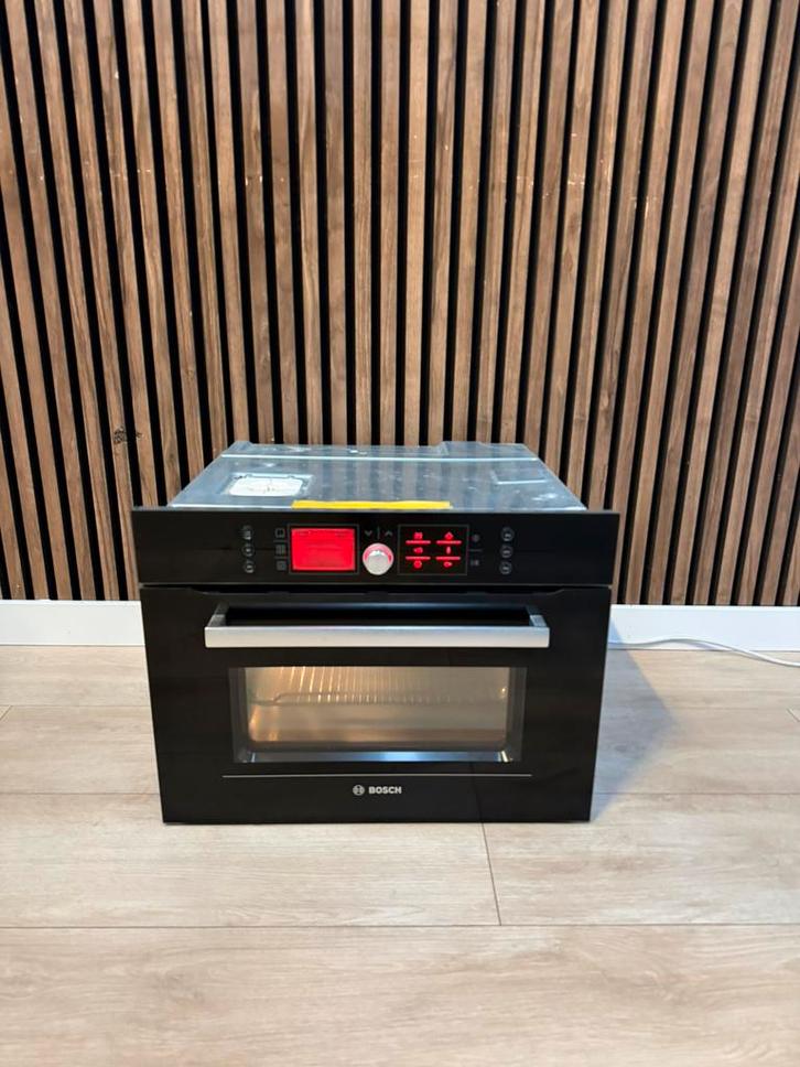 Luxe hoogglans zwarte Bosch Combi oven (Gratis bezorgen), Witgoed en Apparatuur, Ovens, Zo goed als nieuw, Inbouw, Oven met grill